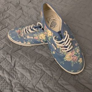 Size 5.5 custom/limited Vans shoes